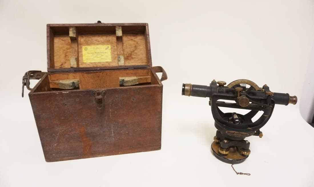 DAVID WHITE CO SURVEYING TRANSIT (1 of 5)