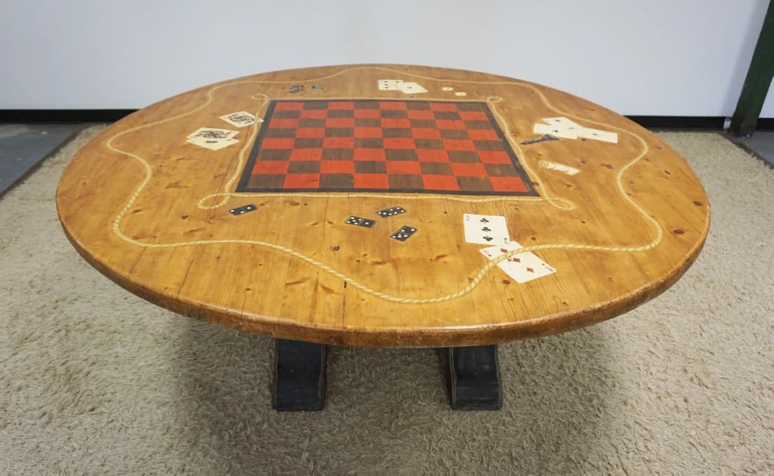 PINE GAMING TABLE (1 of 3)