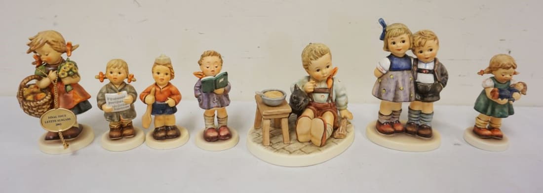 LOT OF 7 HUMMEL FIGURES (1 of 3)