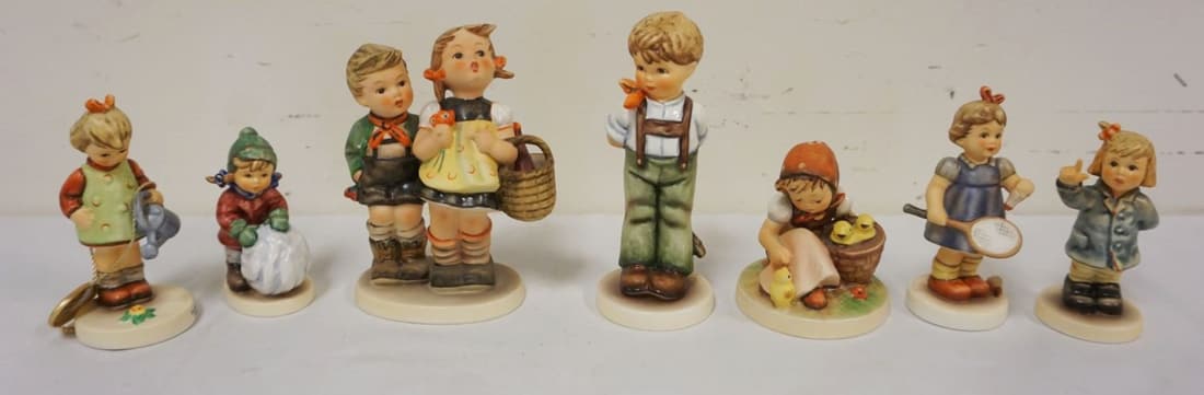 LOT OF 7 HUMMEL FIGURES (1 of 3)