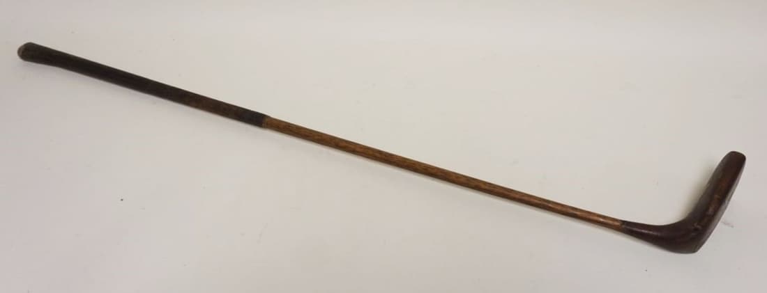 ANTIQUE WOOD SHAFT GOLF CLUB: ANTIQUE WOOD SHAFT GOLF CLUB CALLAWAY