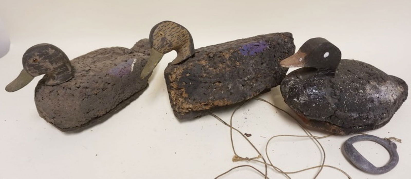 CORK BODY DUCK DECOYS (1 of 2)