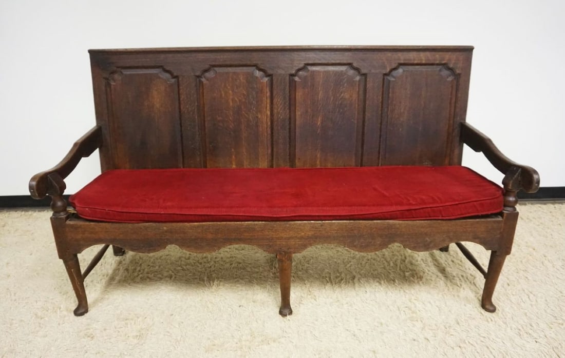 ANTIQUE ENGLISH SETTEE (1 of 7)