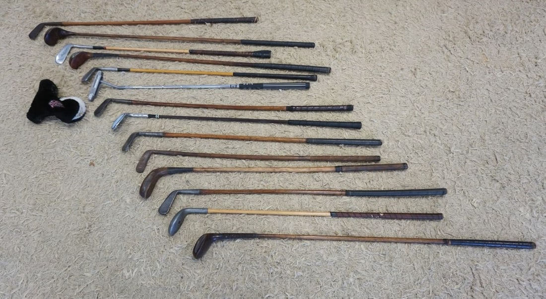 LOT OF 14 GOLF CLUBS (1 of 6)