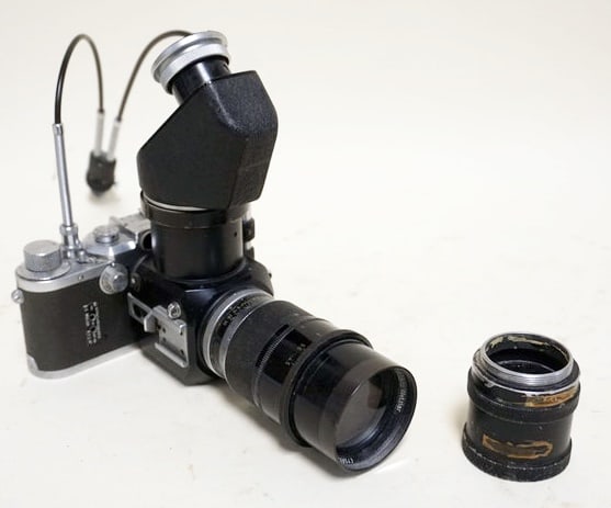 LEICA 3C 200 MM: LEICA 3C 200MM PLOUT REFLEX BOX
