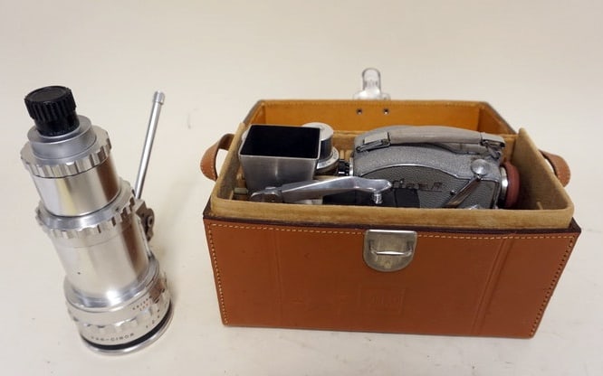 CAMEX MOVIE CAMERA: CAMEX 8MM REFLEX MOVIE CAMERA WITH EXTRA LENSES