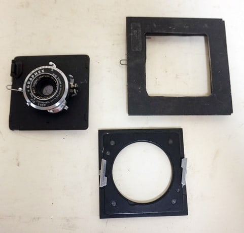 GRAFLEX SPEED GRAFLEX WIDE ANGLE LENS AND ADAPTER: GRAFLEX SPEED GRAFLEX WIDE ANGLE LENS AND ADAPTER