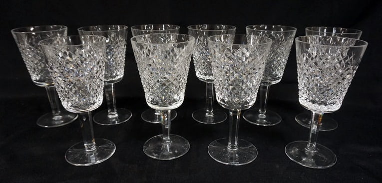 WATERFORD CRYSTAL STEMWARE (1 of 3)