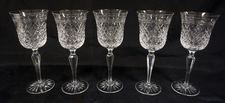 WEDGWOOD CRYSTAL STEMWARE (1 of 3)
