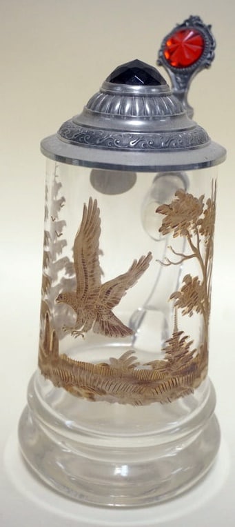 BAVARIAN CRYSTAL GLASS STEIN (1 of 6)