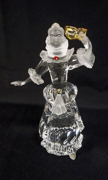 SWAROVSKI CRYSTAL MASQUERADE FIGURINE (1 of 5)