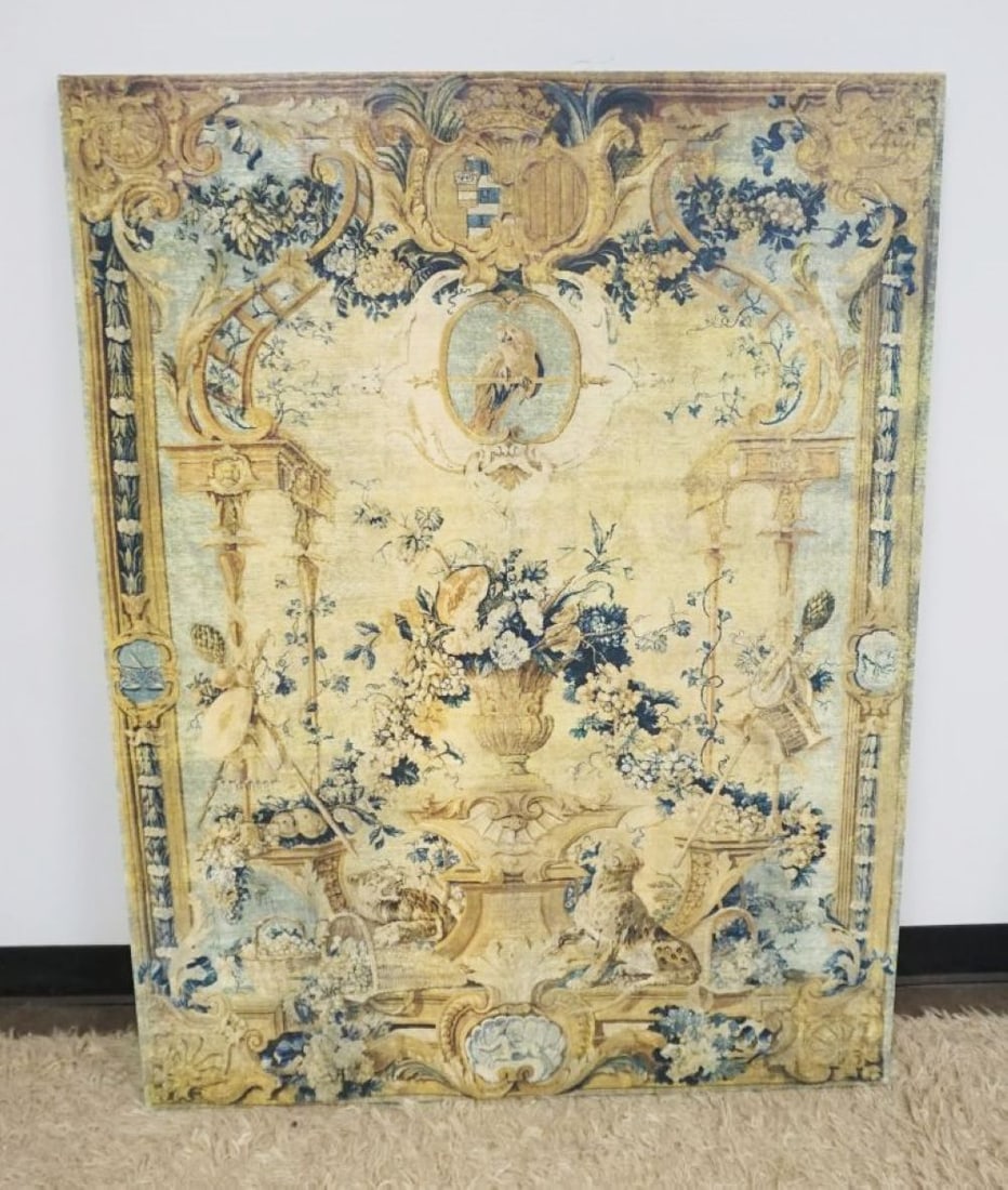 CONTEMPORARY WALL HANGING MURAL ON CANVAS (1 of 1)