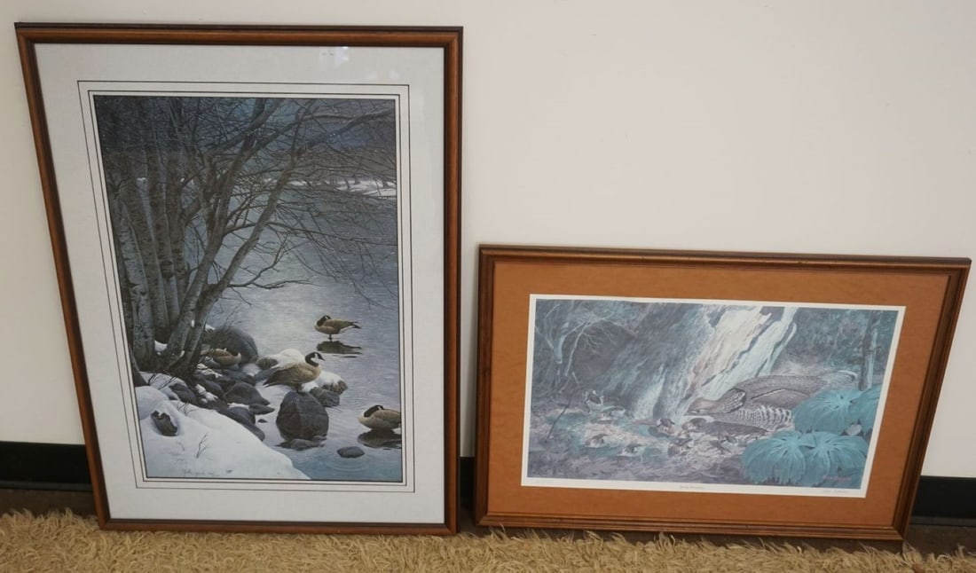 2 DUCK & PHEASANT FRAMED & MATTED LTD PRINTS (1 of 1)