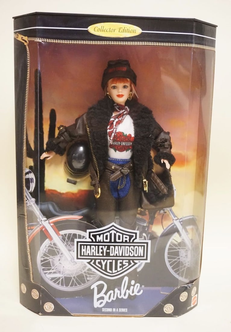1998 COLLECTOR EDITION HARLY DAVIDSON BARBIE: 1998 COLLECTOR EDITION HARLY DAVIDSON BARBIE DOLL IN BOX