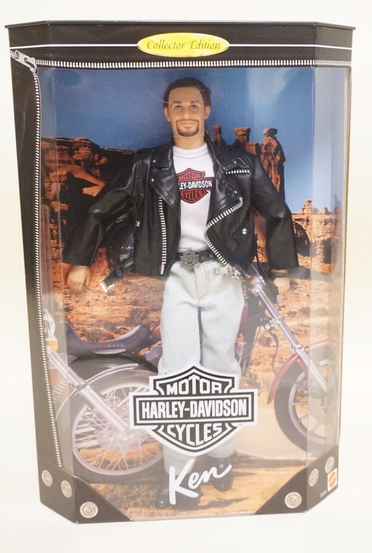 1998 COLLECTOR EDITION HARLEY DAVIDSON KEN: 1998 COLLECTOR EDITION HARLEY DAVIDSON KEN DOLL IN BOX