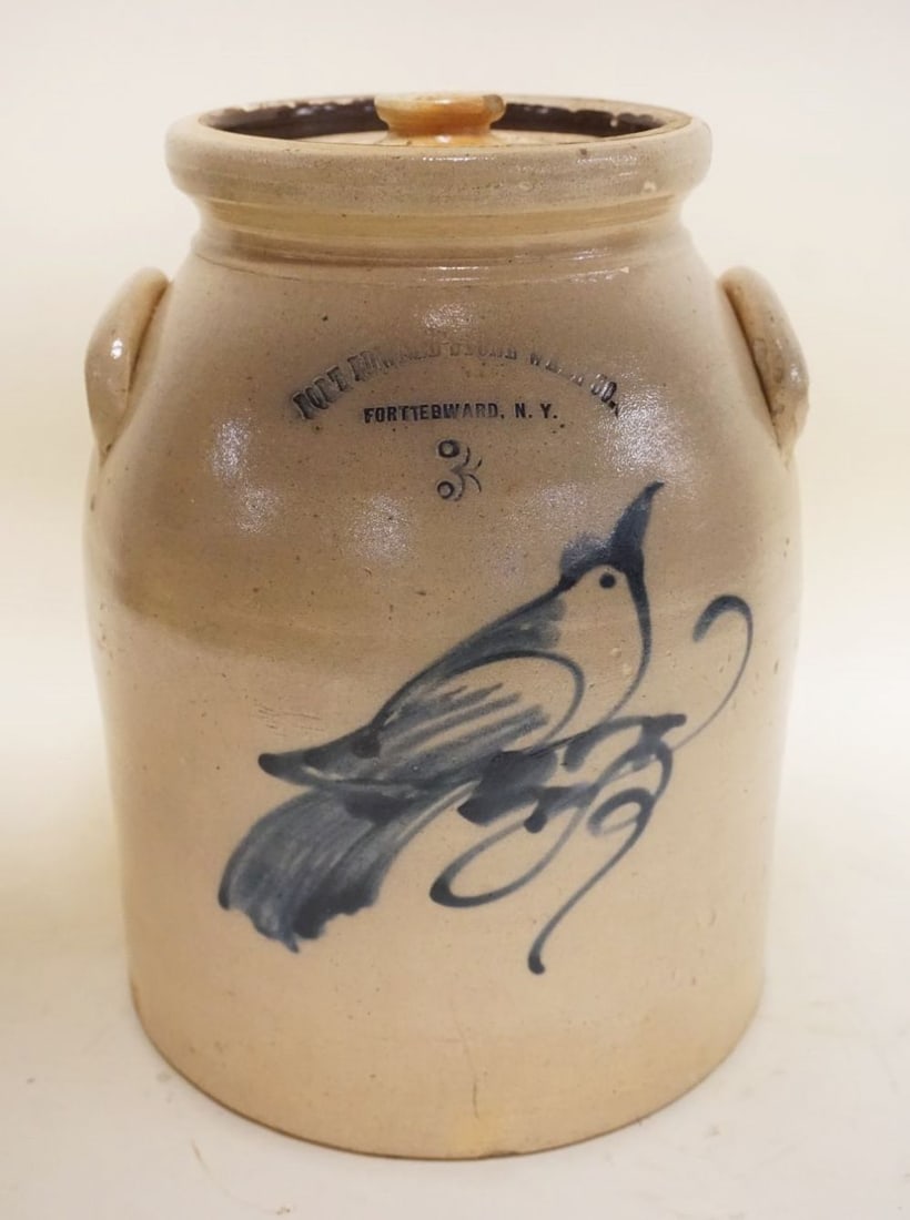FORT EDWARD STONEWARE CO STONEWARE CROCK (1 of 8)