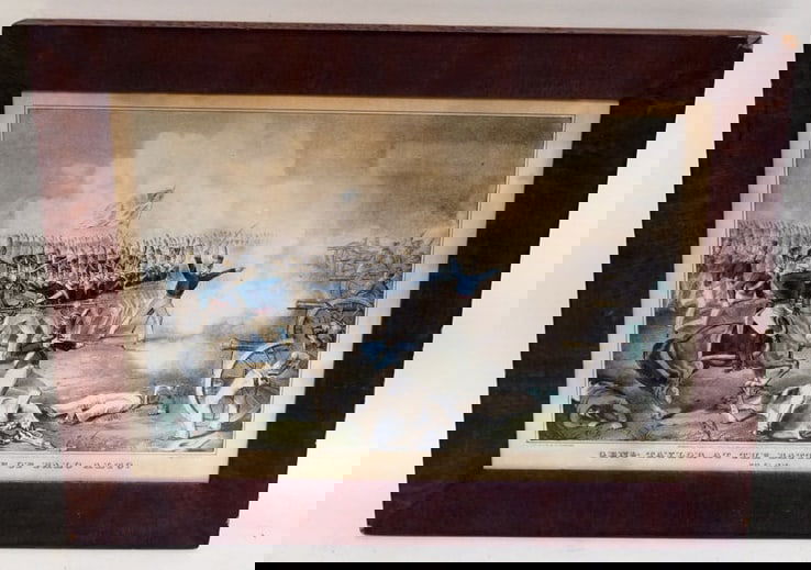 FRAMED N CURRIER PRINT (1 of 2)