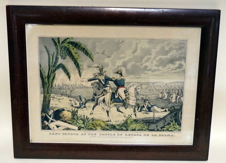 FRAMED N CURRIER PRINT (1 of 2)