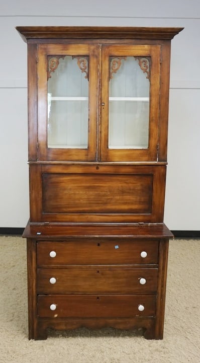 COUNTRY PINE FALL FRONT DESK (1 of 2)