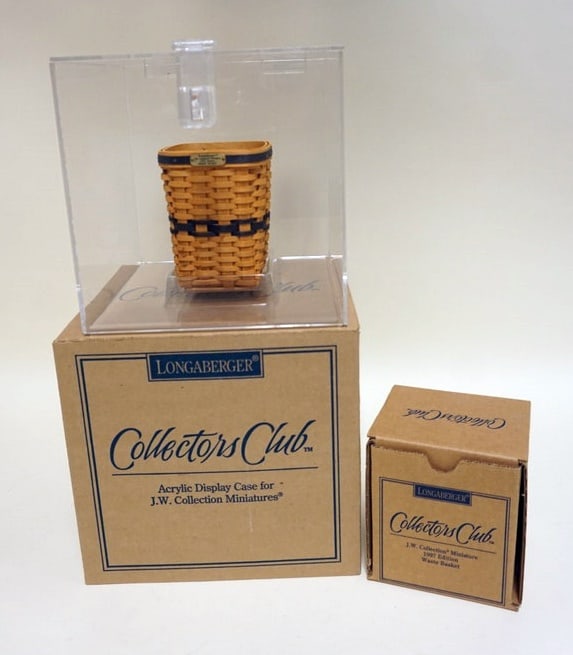 1997 J.W. MINI WASTE BASKET SET (1 of 3)