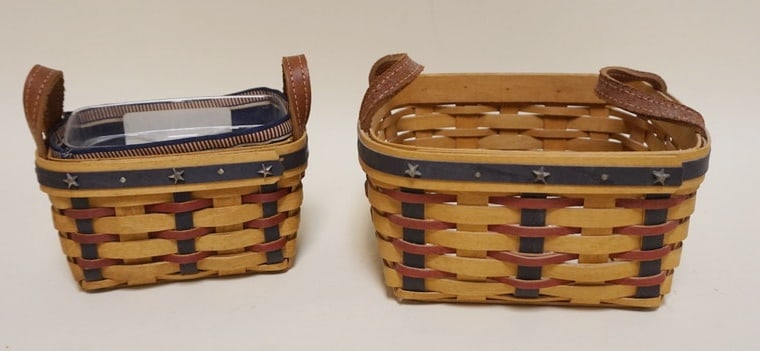 2005 AND 2007 PROUDLY AMERICAN BASKETS SIGNED (1 of 5)