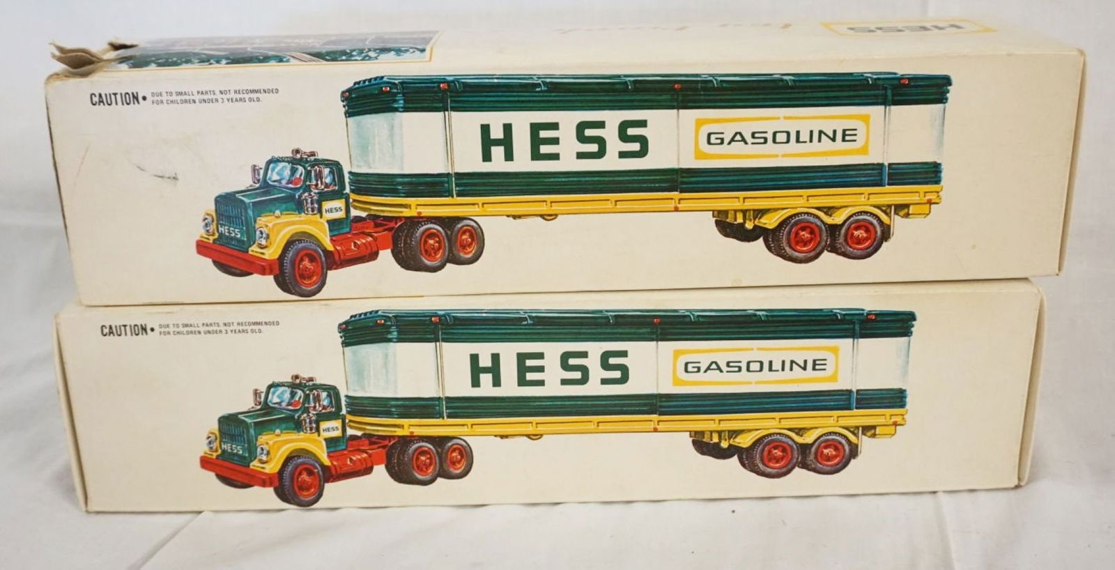 2 VINTAGE HESS TRUCKS (1 of 3)