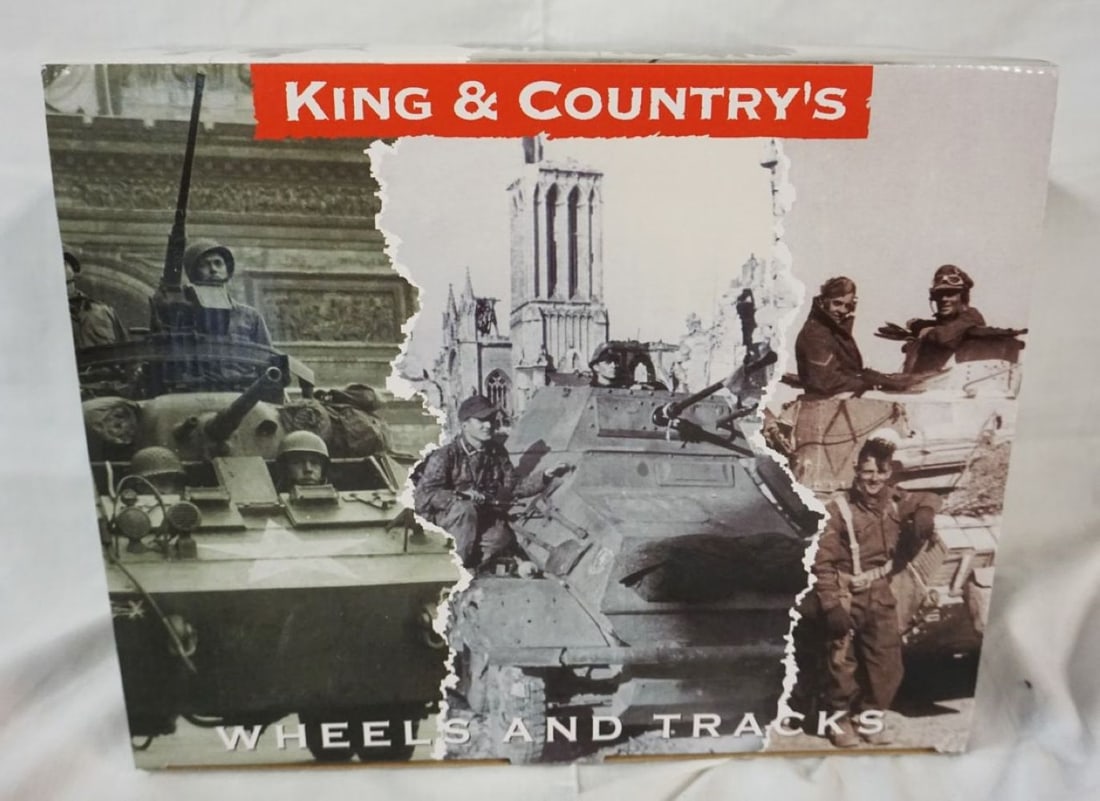 KING & COUNTRY WHEELS & TRACKS DIECAST WWII: KING & COUNTRY WHEELS & TRACKS DIECAST WWII BBG065 PANZER IV H (WINTER)