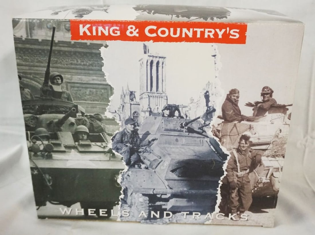 KING & COUNTRY WHEELS & TRACKS DIECAST WWII: KING & COUNTRY WHEELS & TRACKS DIECAST WWII NEW PANZER 1 WS108
