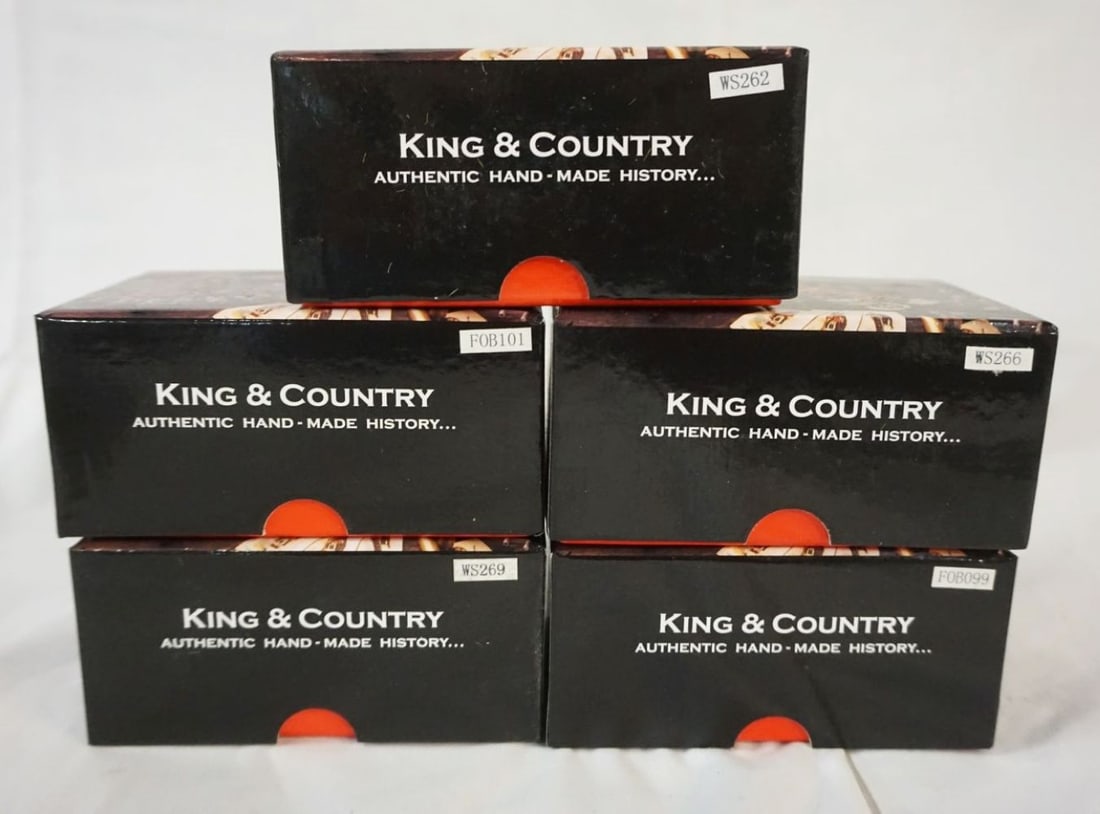 KING & COUNTRY WWII METAL TOY SOLDIERS (1 of 3)