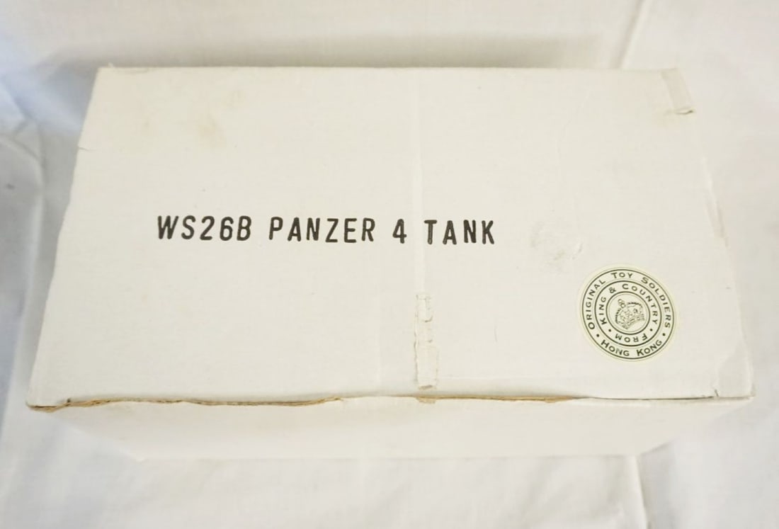 KING & COUNTRY WWII: KING & COUNTRY WWII C1 PANZER 4 TANK WS26B