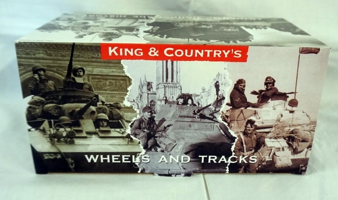 KING & COUNTRY FIGHTING VEHICLES: KING & COUNTRY FIGHTING VEHICLES DODGE W551 WEAPONS CARRIER BBA080