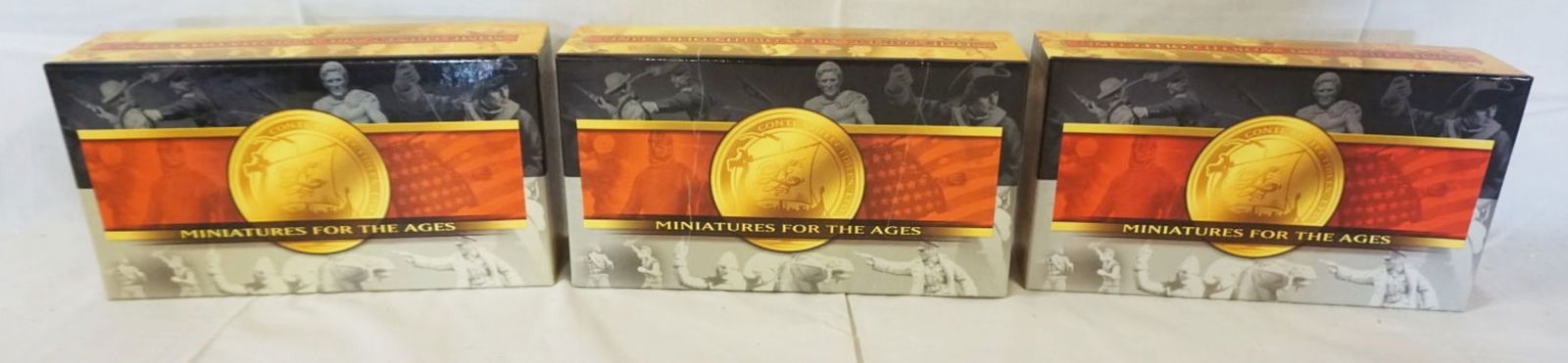 CONTE MINIATURES FOR THE AGES WWII METAL SOLDIERS (1 of 2)