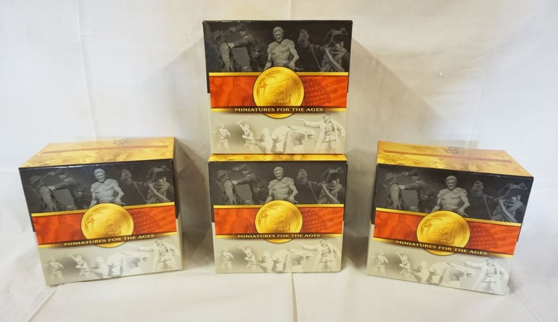 CONTE MINIATURES FOR THE AGES WWII METAL SOLDIERS (1 of 2)