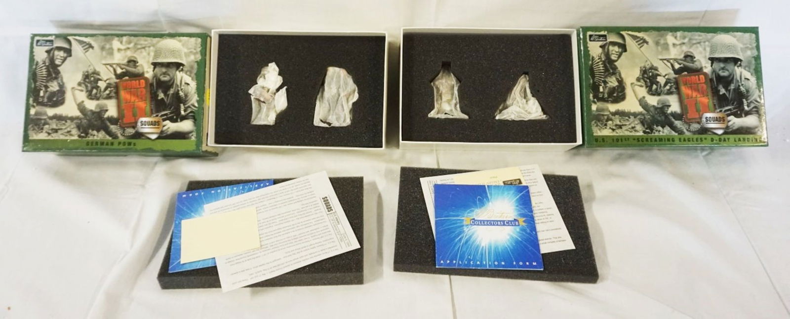 BRITAINS WWII METAL SOLDIERS (1 of 2)