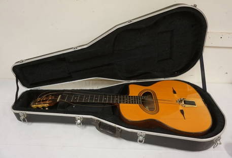VINTAGE GITANE ACOUSTIC GUITAR: VINTAGE GITANE ACOUSTIC GUITAR, AS