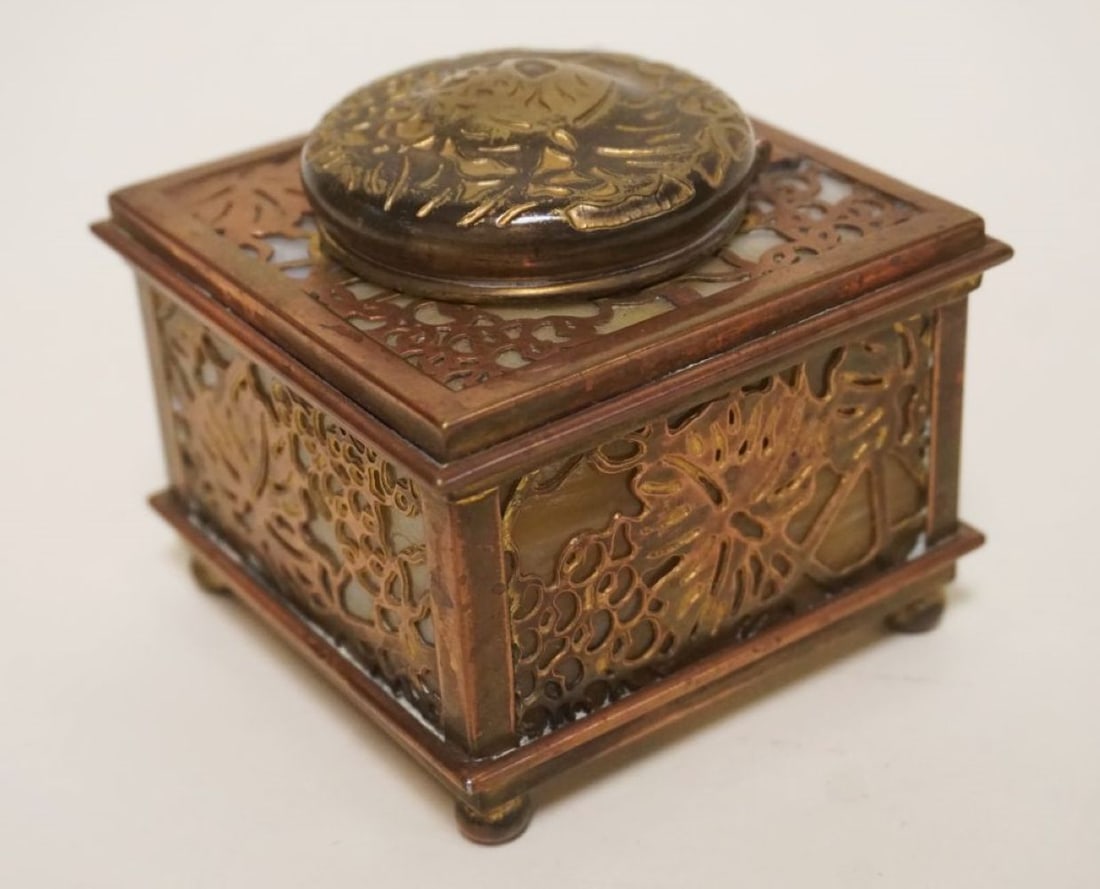 TIFFANY STUDIOS INKWELL (1 of 6)