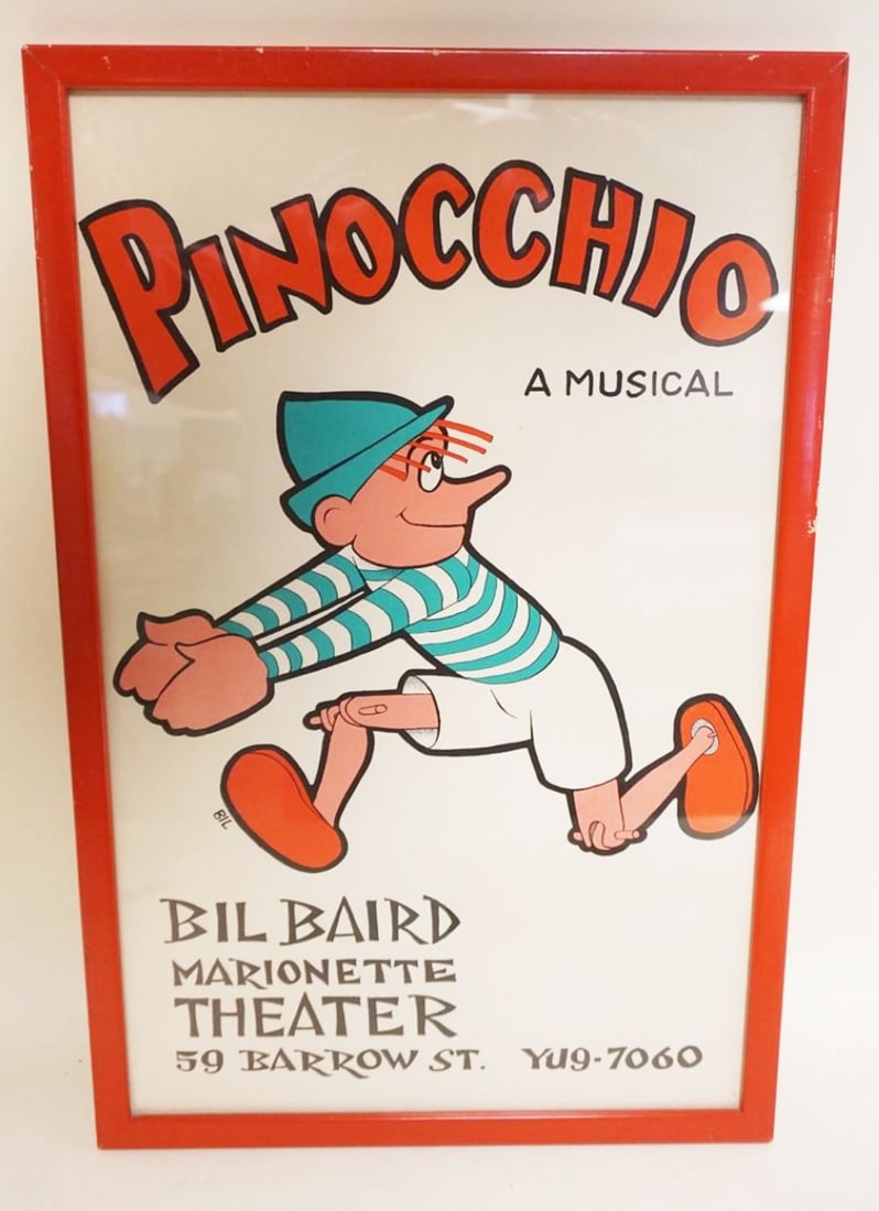 BILL BAIRD PINOCCHIO A MUSICAL MARIONETTE POSTER (1 of 2)