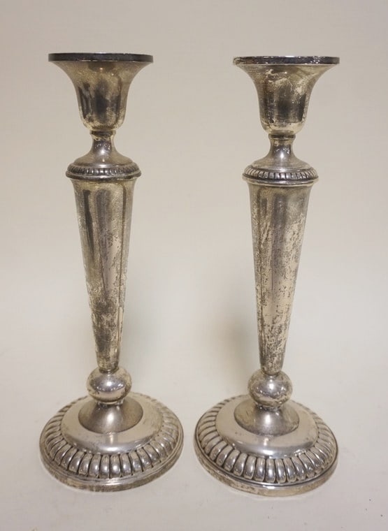 PR STERLING WEIGHTED CANDLESTICKS (1 of 2)