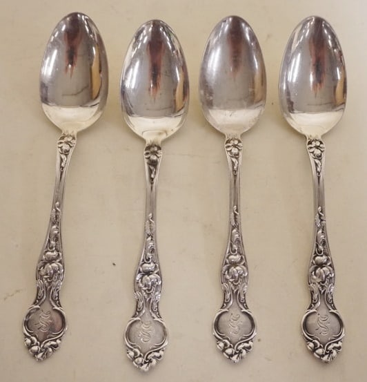 5 STERLING SILVER SPOONS (1 of 3)