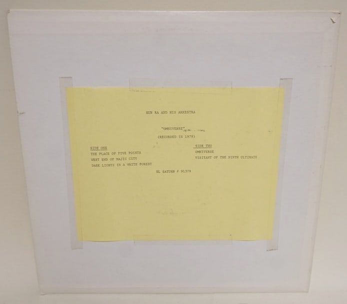 SUN RA AND HIS ARKESTRA *OMNIVERSE* (1 of 4)