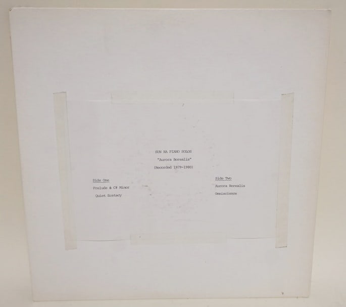 SUN RA PIANO SOLOS *AURORA BOREALIS* (1 of 4)