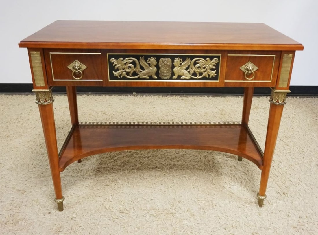 JOHN WIDDICOMB MAHOGANY HALL TABLE (1 of 5)