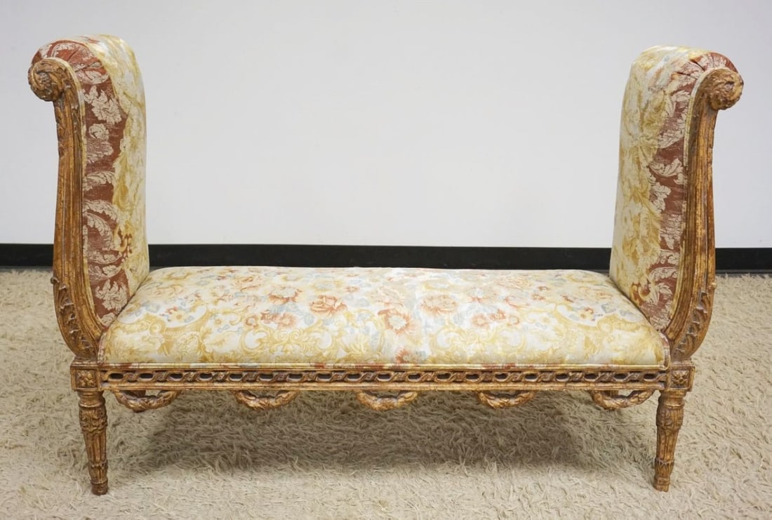 OUTSTANDING UPHOLSTERED WINDOW BENCH (1 of 4)