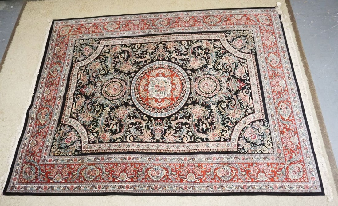 PERSIAN WOOL ROOM SIZE RUG (1 of 5)