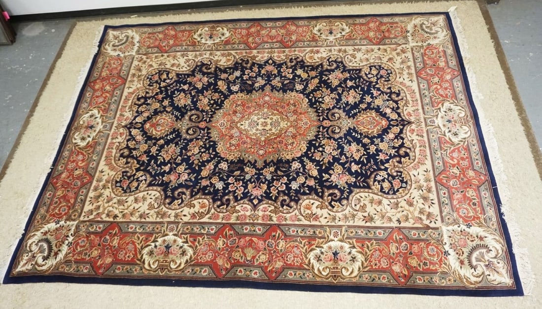 PERSIAN WOOL ROOM SIZE RUG (1 of 5)