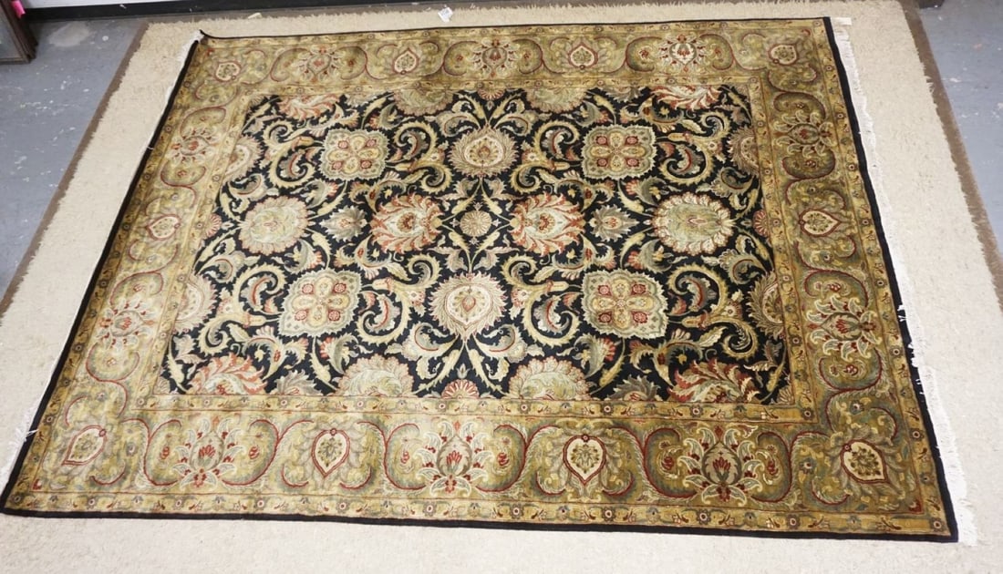 PERSIAN WOOL ROOM SIZE RUG (1 of 4)