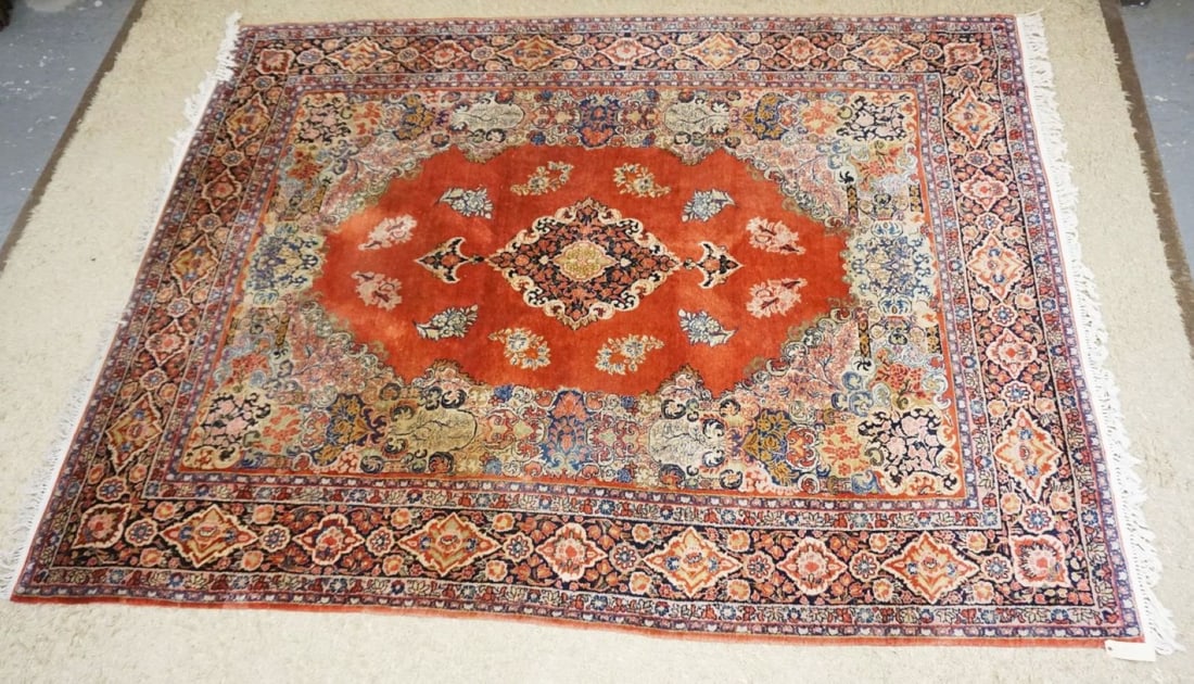 PERSIAN WOOL ROOM SIZE RUG (1 of 5)
