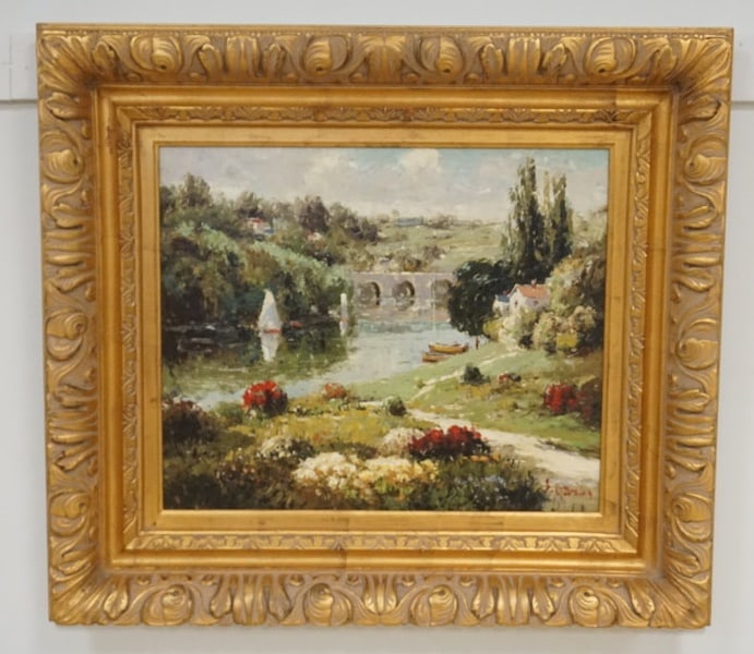 CONTEMPORARY OIL PAINTING LANDSCAPE (1 of 3)