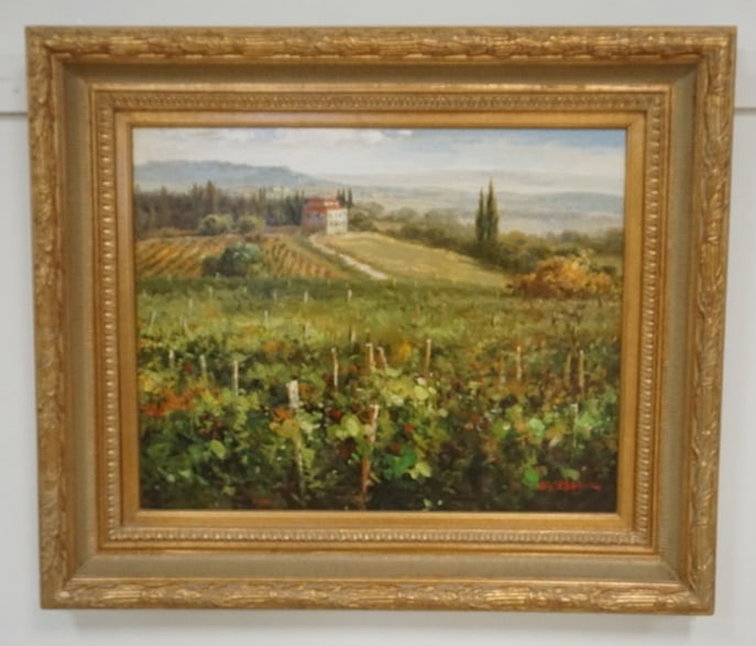 CONTEMPORARY OIL PAINTING LANDSCAPE (1 of 3)