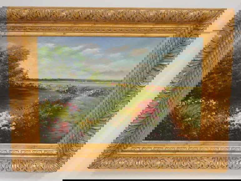 CONTEMPORARY OIL PAINTING LANDSCAPE (1 of 2)